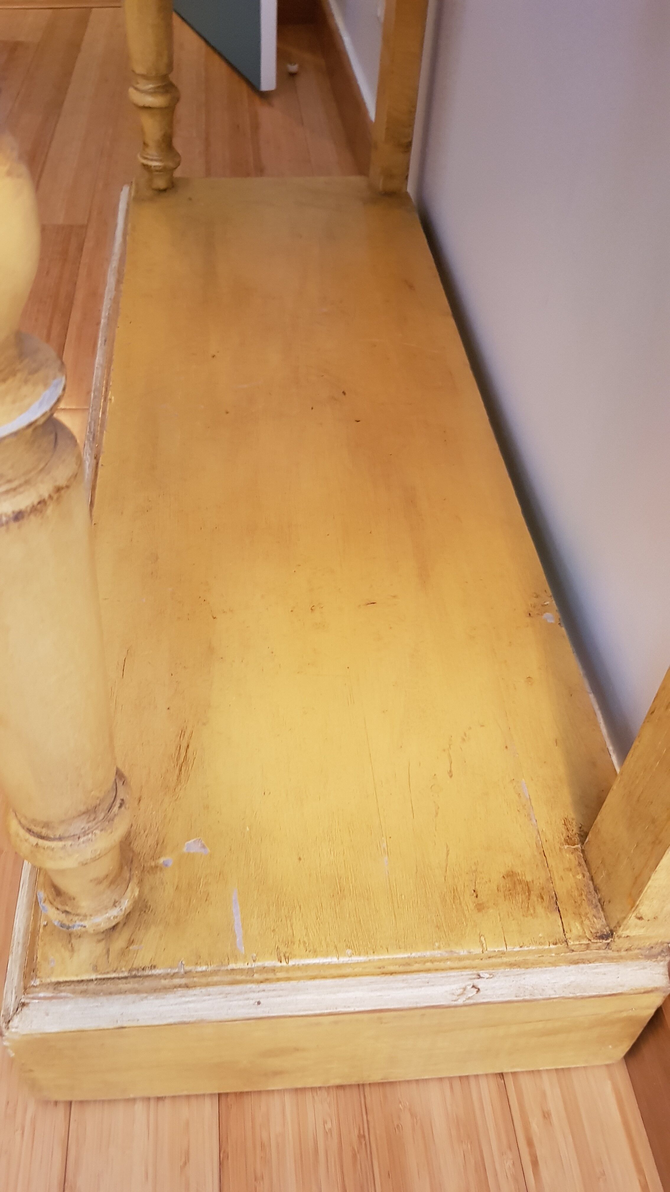 Provencal console with 1 drawer