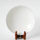 Plat rond de présentation Salins, design, blanc, 1960