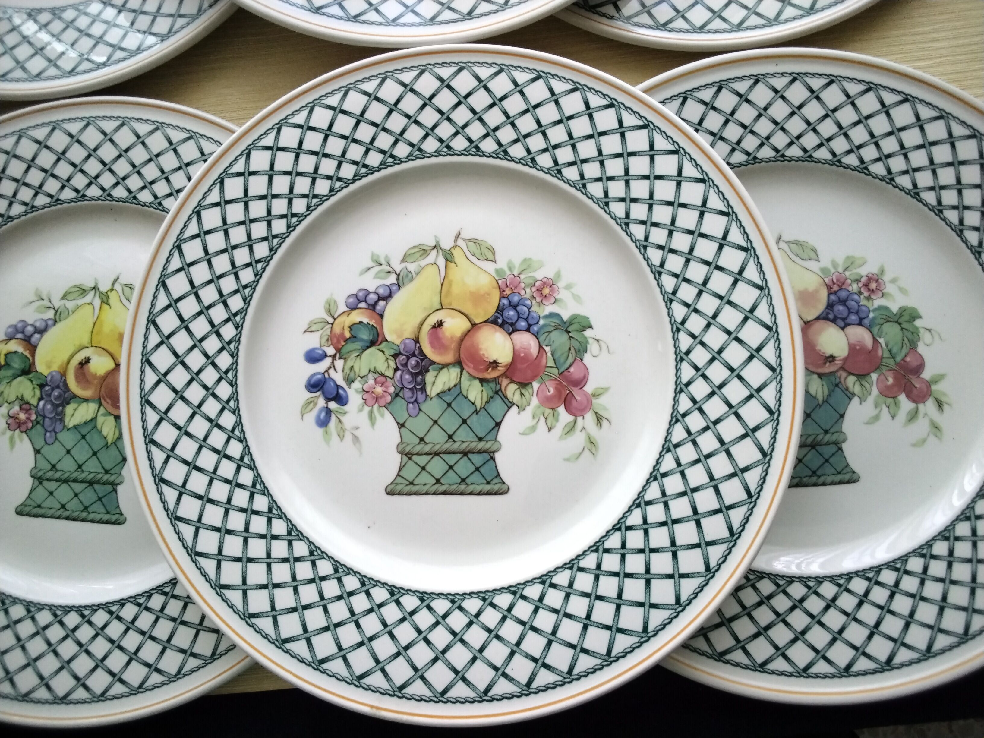 Set de 6 assiettes à dessert Villeroy Boch Modèle Basket