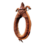 Audoux Minet vintage rope mirror