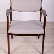 Rosewood Armchairs by Erik Buch for Ørum Møbelfabrik, 1960s, Set of 4