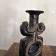Brutalist sculptural candlestick attributed to Elisabeth Vandeweghe - 70s