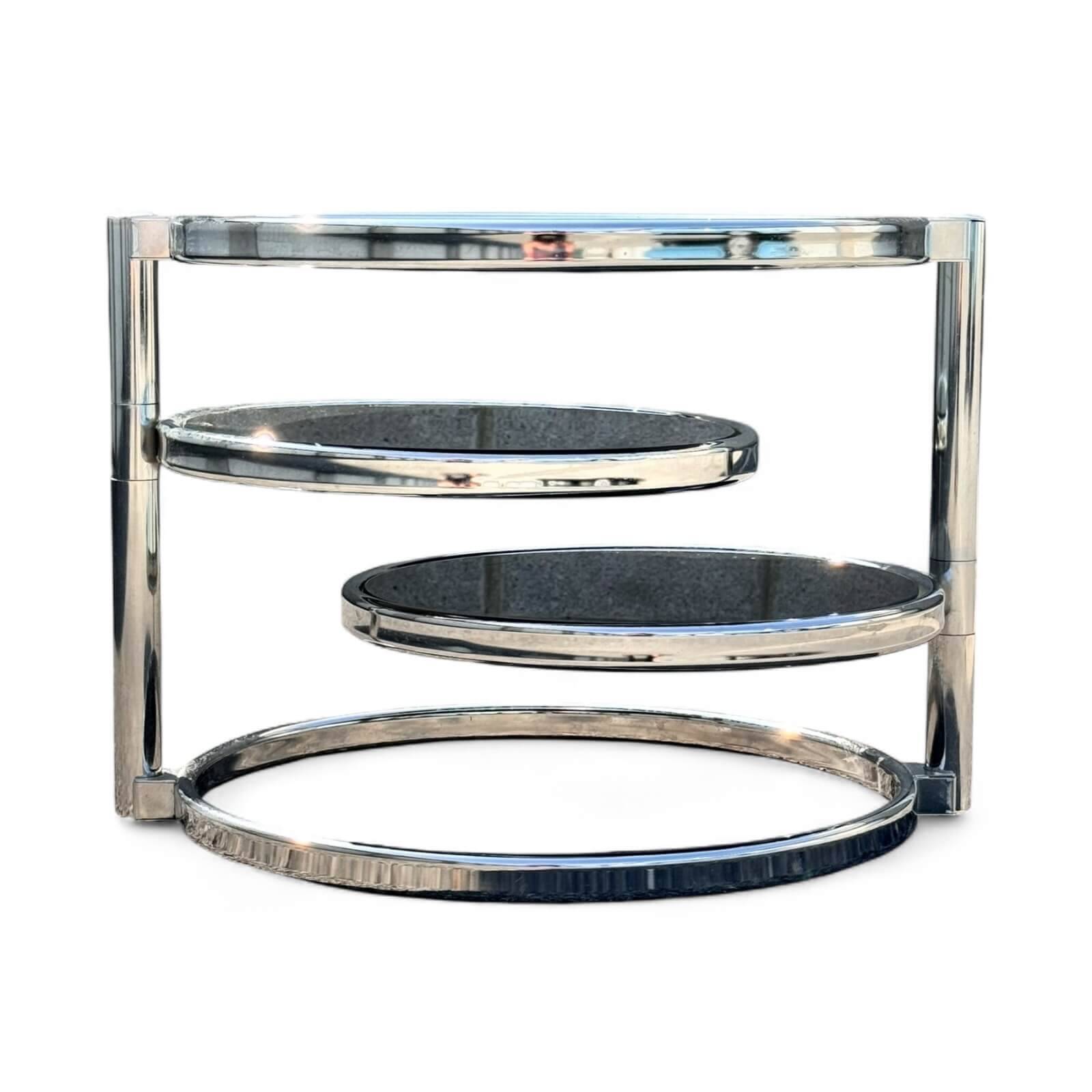 Leitmotiv-Swivel 3-tier coffee table