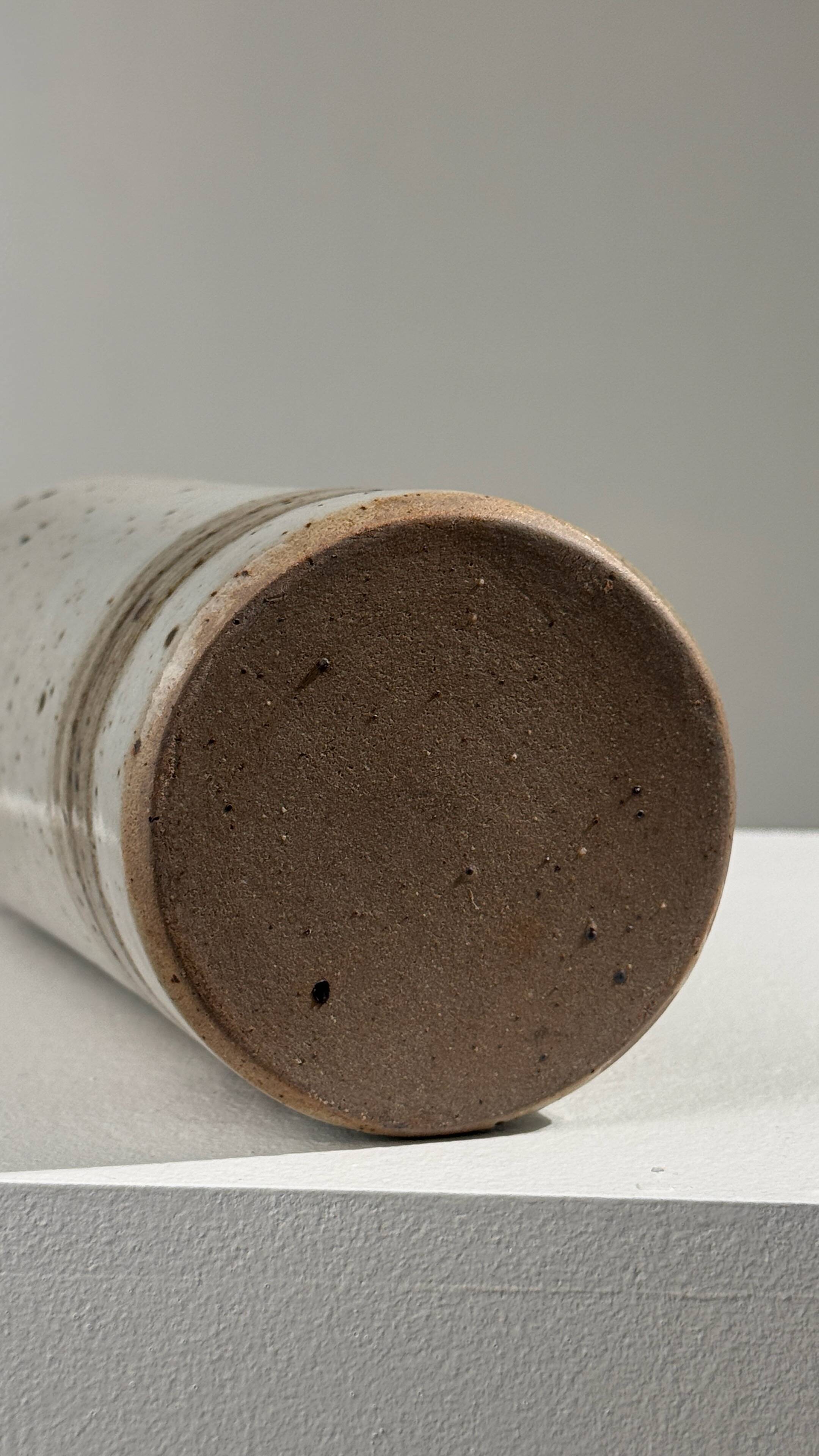 Stoneware bottle, La Borne, 1970