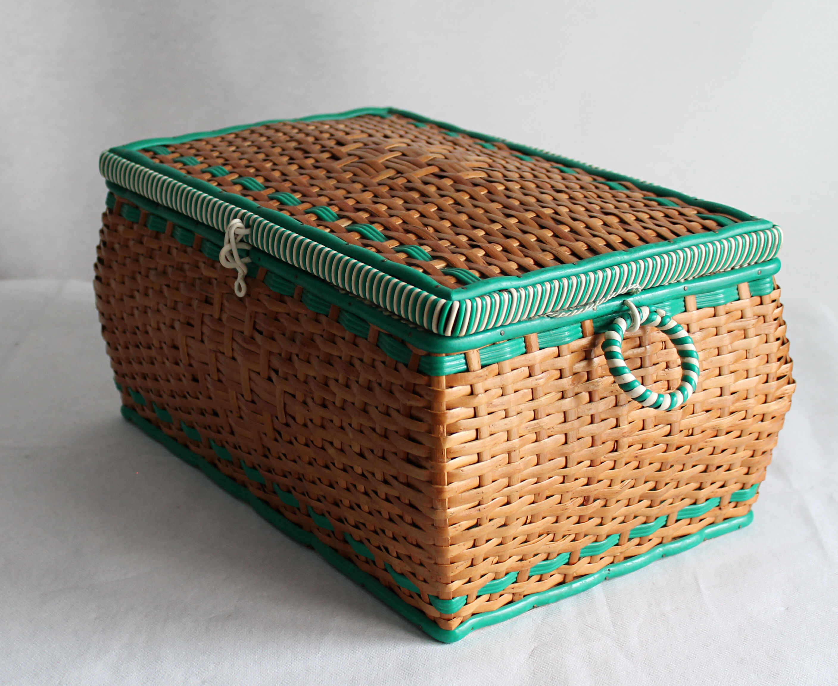 Rattan book box