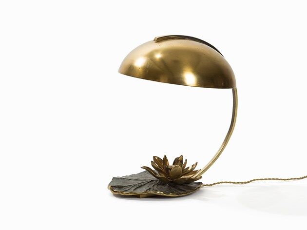 Lampe "nénuphar coupelle"