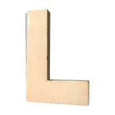 Old letter signs iron 30 cm L