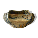 Void signed pocket méténier, enamelled stoneware, period art deco