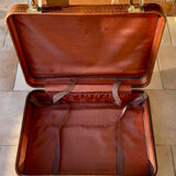 Antique leather suitcases