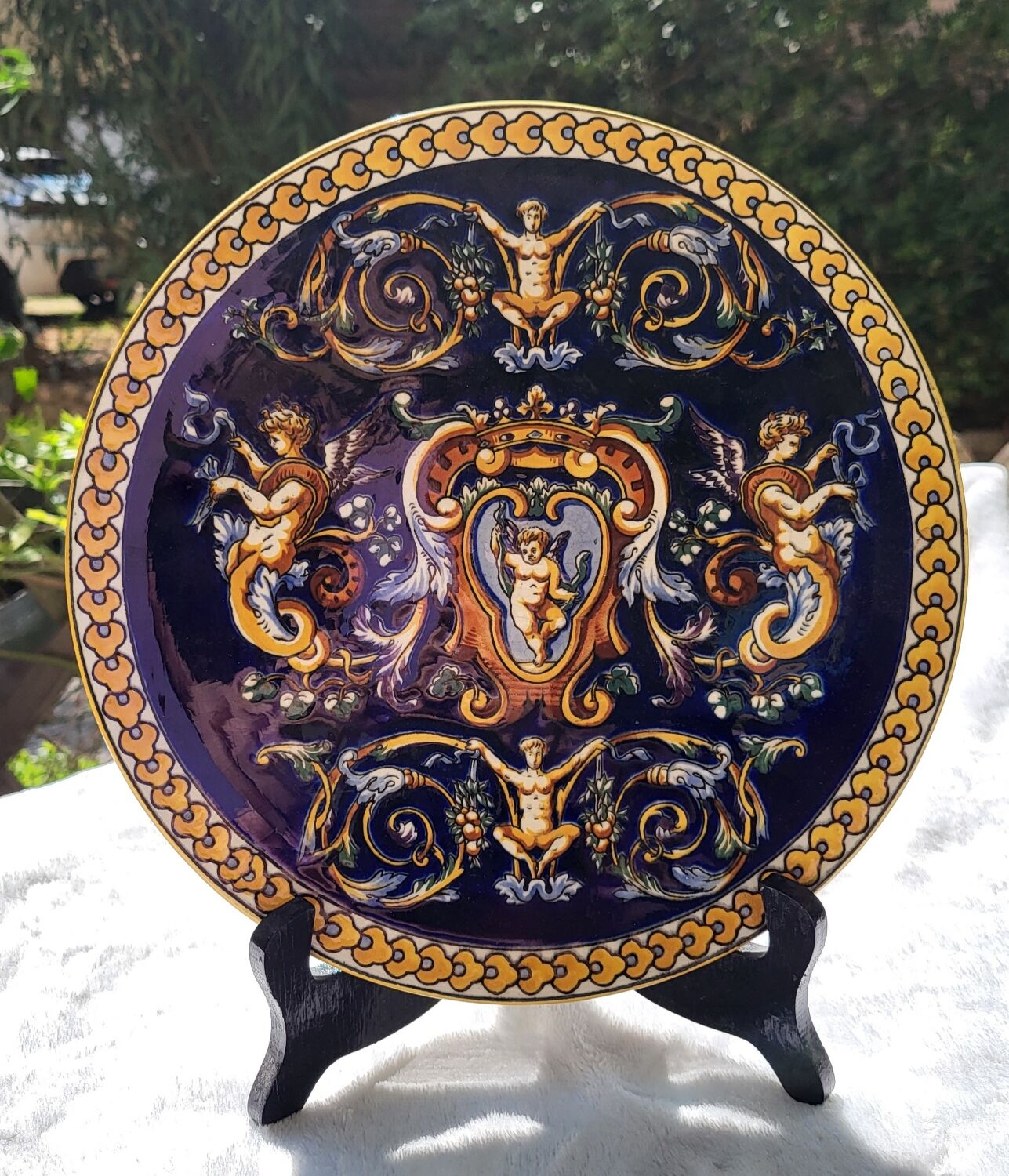 Gien earthenware dish