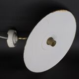 Enamelled metal wall