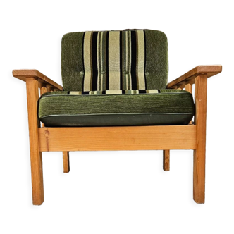 Pine fireside chair 1970