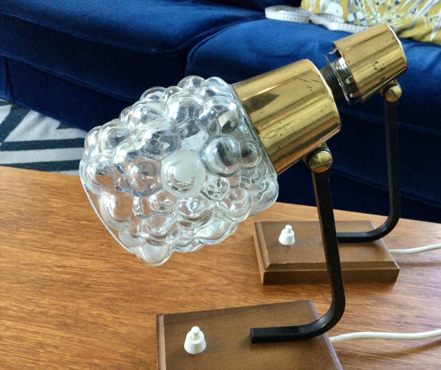Bubble bedside lamp, 70s
