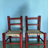2 chaises pour enfants