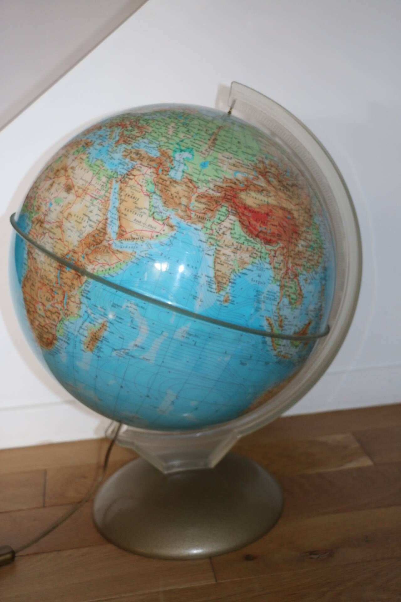 XXL Illuminated Globe Earth 1964