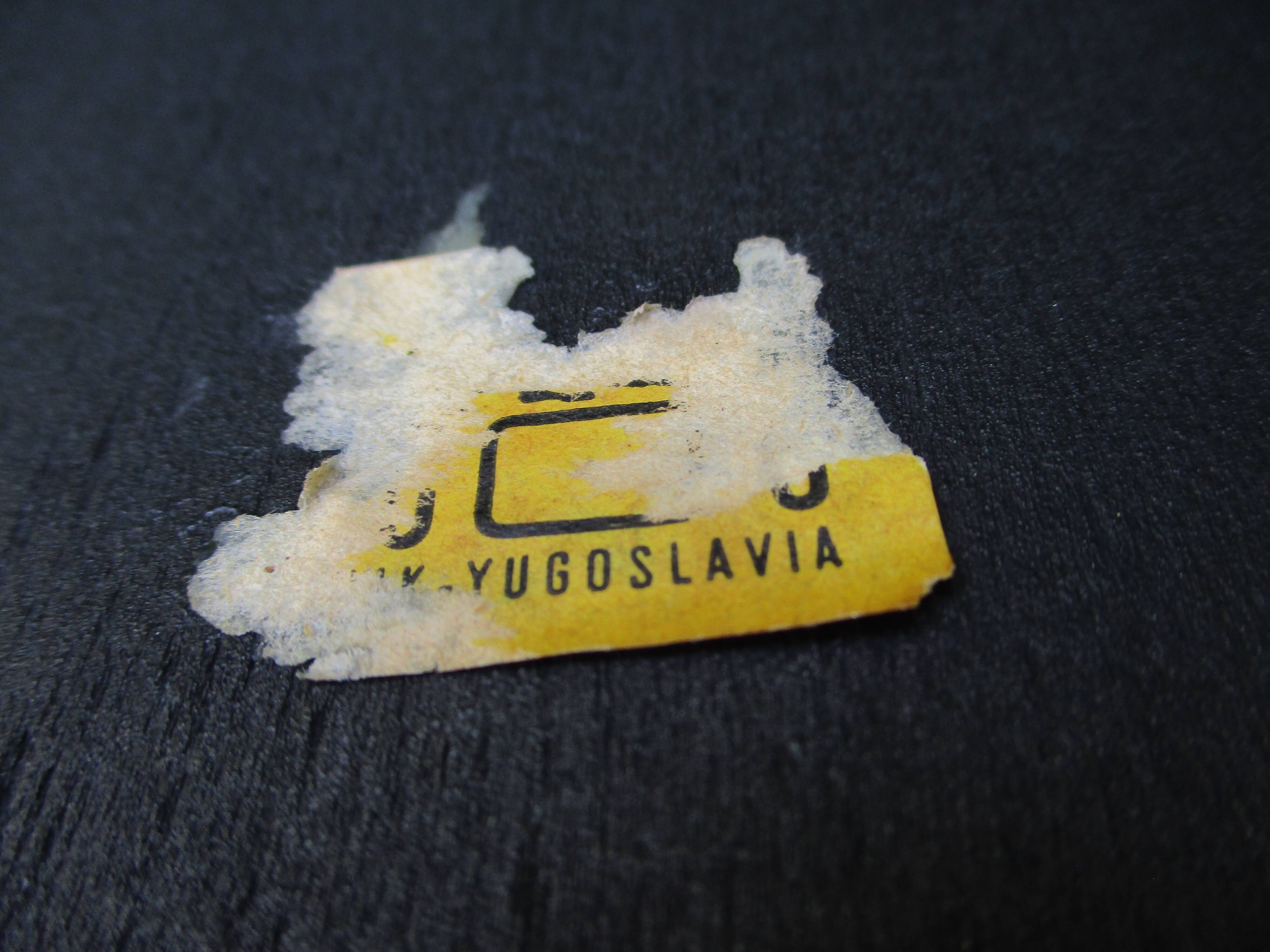 Black beech rocking chair, Stol Kamnik, 60s.