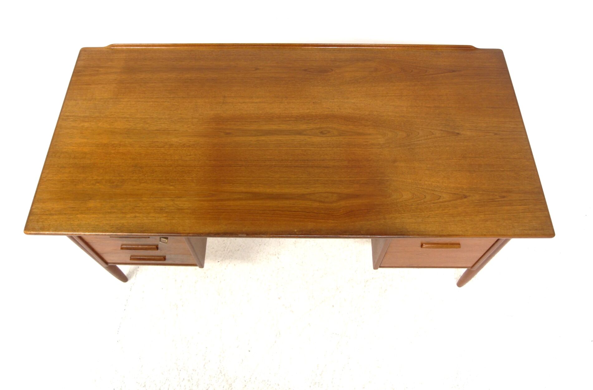 Scandinavian teak desk, Lelångs Möbelfabrik, Sweden, 1950