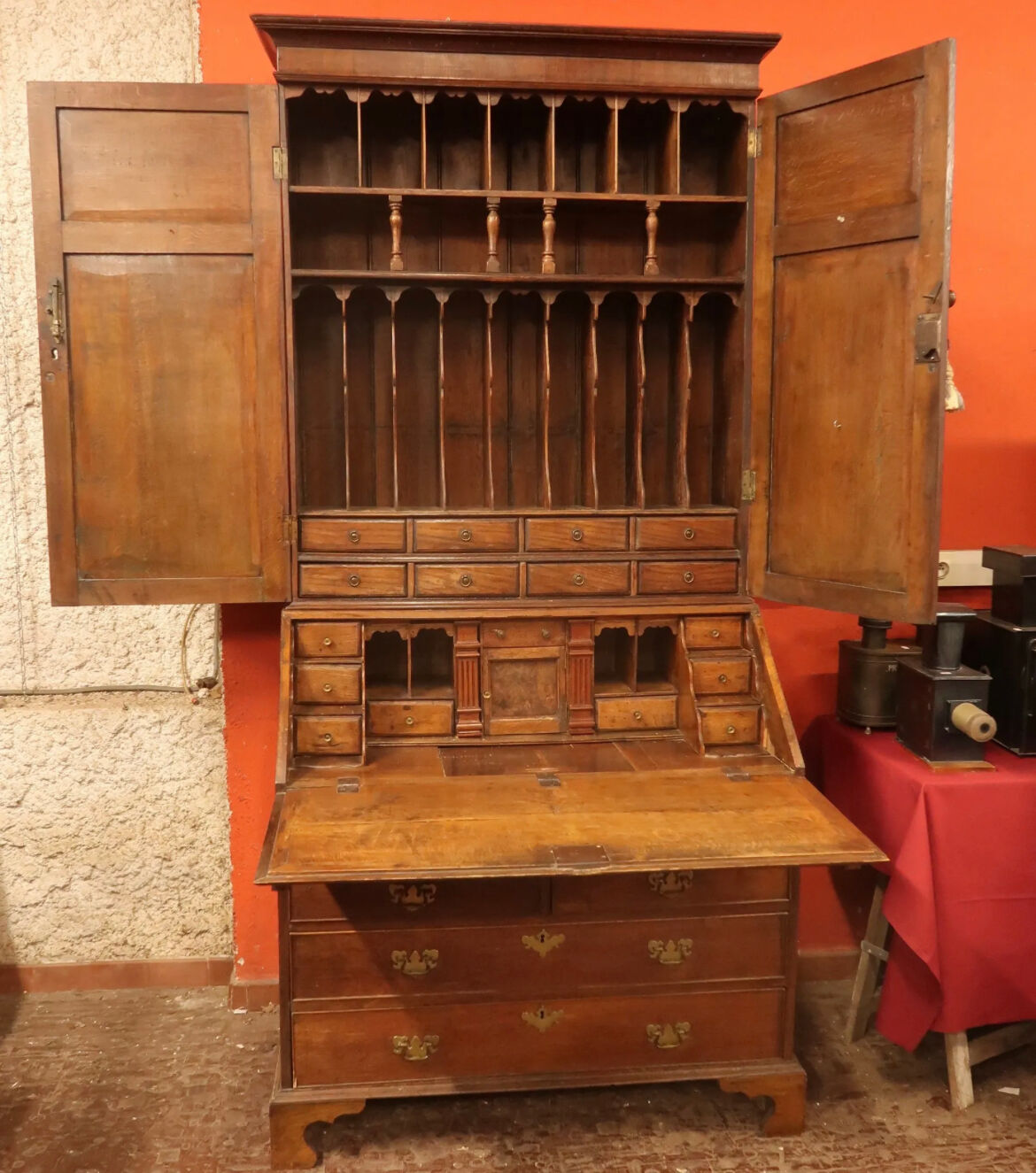 English slope desk 18th century