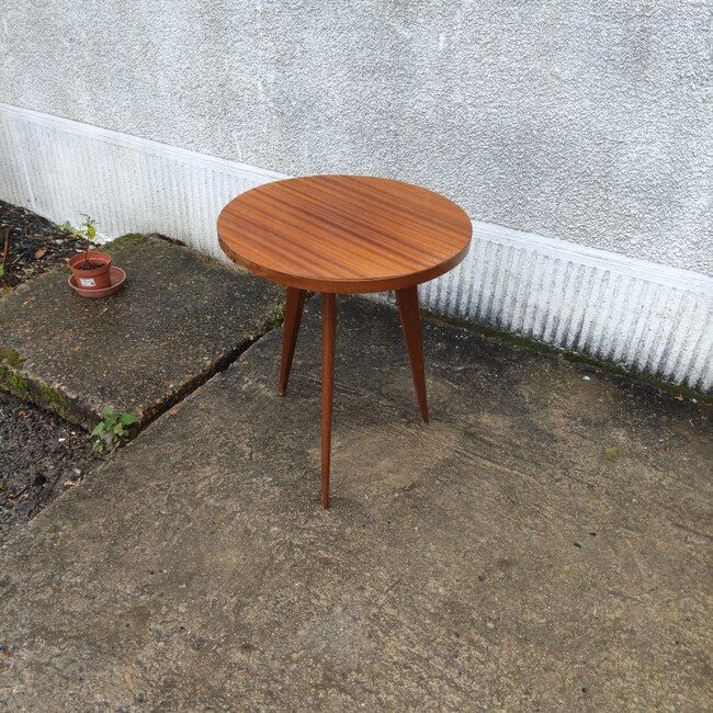 Small round coffee table