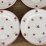 set of 12 plates, 6 flat and 6 hollow N1.