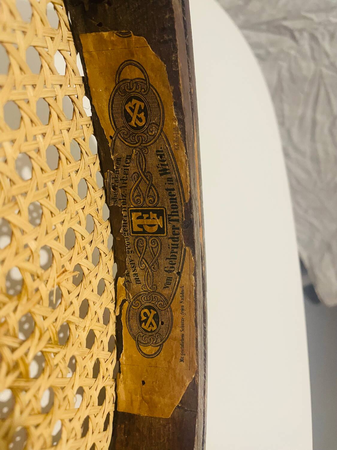 Thonet Footstool No. 1 circa 1890