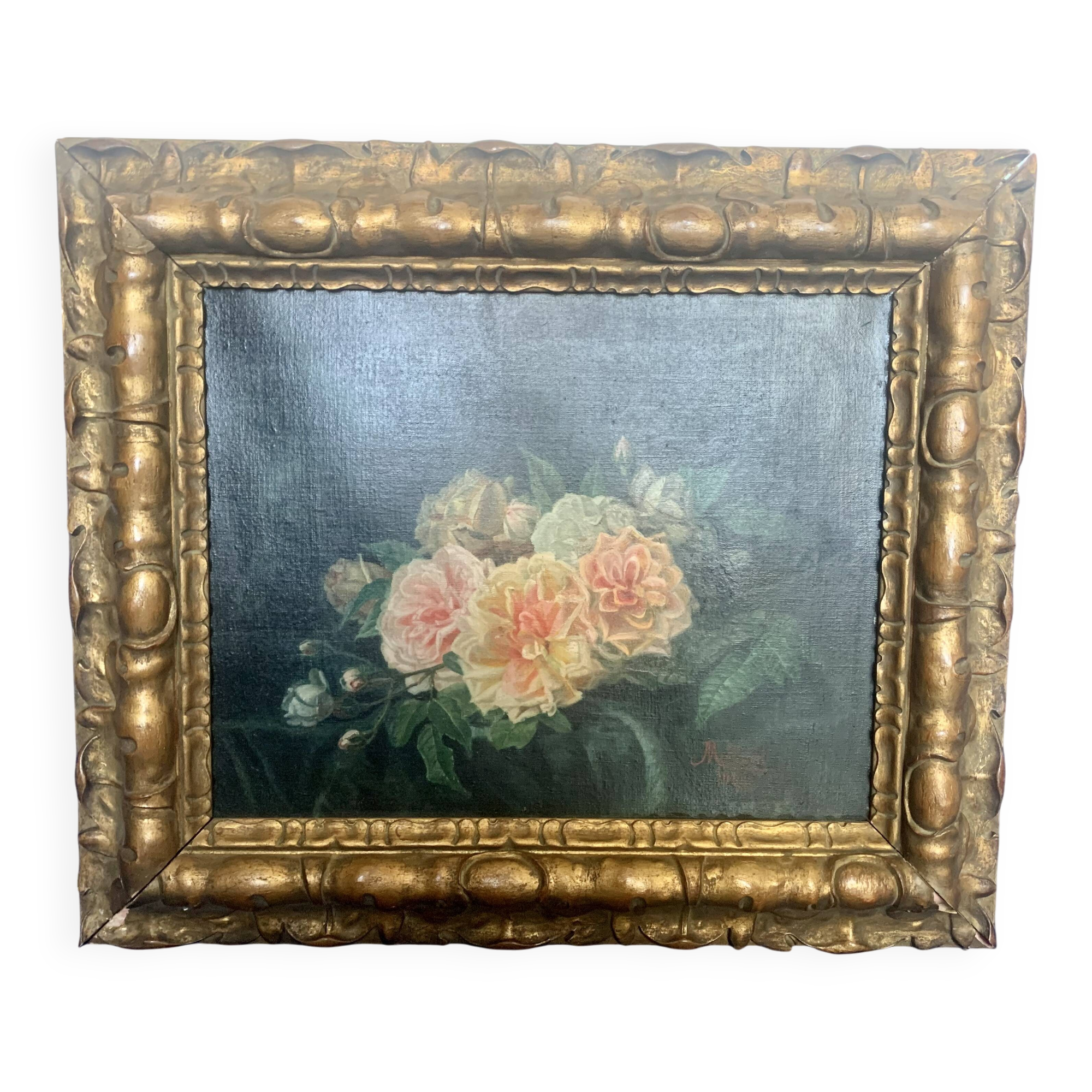 Flowers Oil Painting The First Half of the 20th Century
