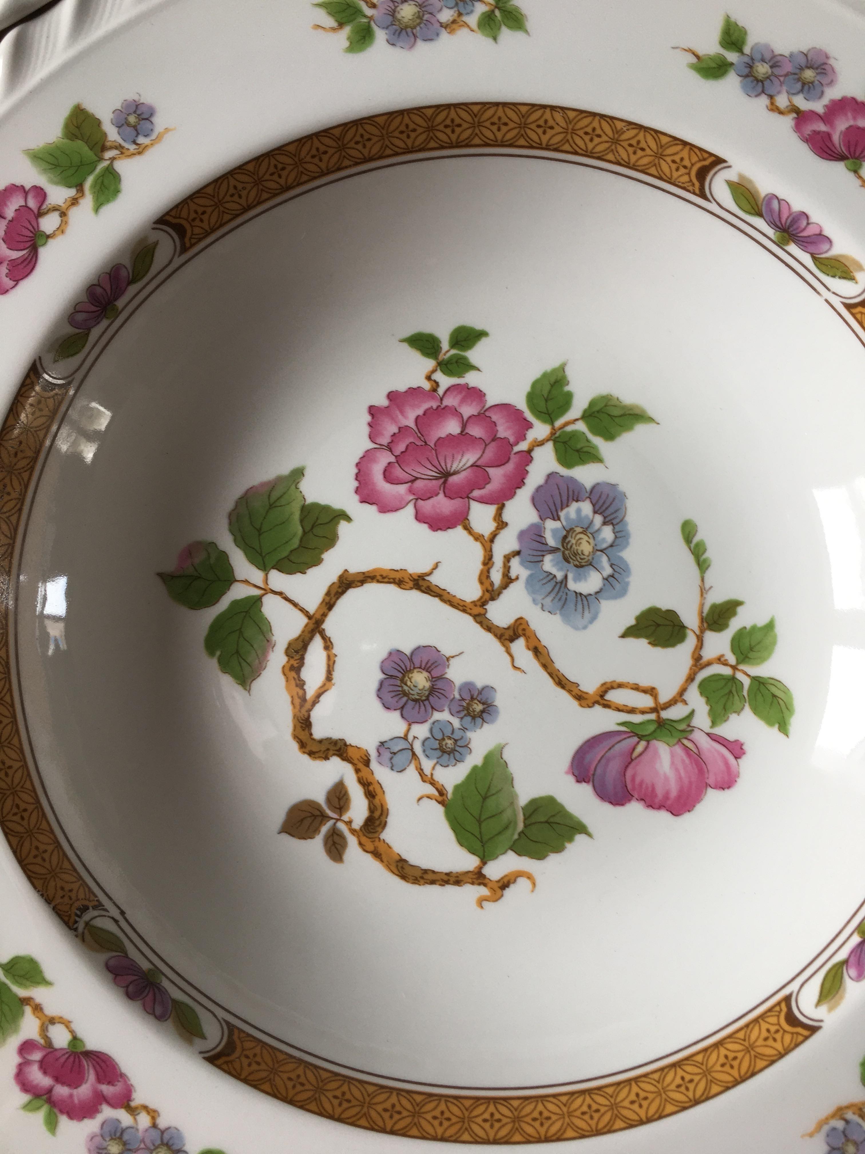 Vintage hollow plates in land of fire spanish manufacture pontesa