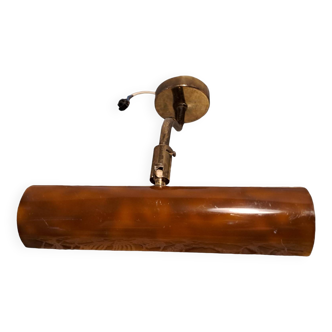 Wall light for lacquered painting France 1970 / Lighting decoration living room office