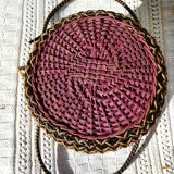 Wicker bakcet with 2 handles