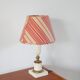 Table lamp in alabaster and bronze 1950