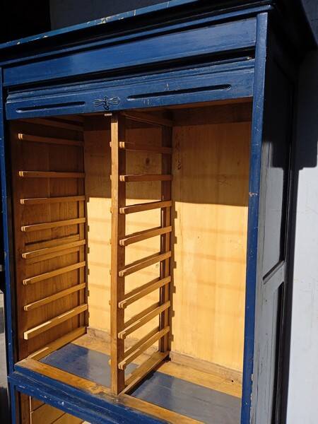 Curtain furniture / vintage wood trade ep 1940/50