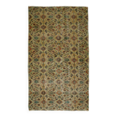 Tapis Vintage Turc Floral Orange et Vert 263 x 158 cm