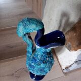 Fat VallaurisLava ceramic vase/amphora/jar