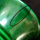 Vase en céramique verte de Blanche Letalle, Saint-Clément Lunéville