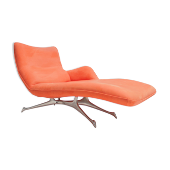 Chaise lounge par Vladimir Kagan pour la Kagan New York collection