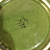 Ceramic cabbage service: salad bowl and tureen