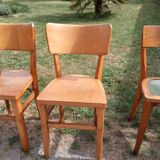 Lot of 4 bistro chairs