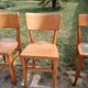 Lot of 4 bistro chairs