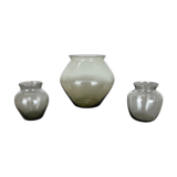 Set of Three Turmalin Vases by Wilhelm Wagenfeld for WMF, Germany 1960