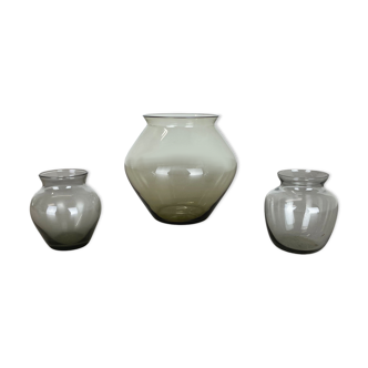 Vases Turmalin par Wilhelm Wagenfeld pour WMF, Allemagne 1960