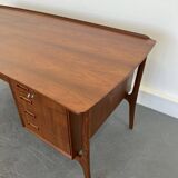 Danish Teak Writing Desk by Svend Åge Madsen for H.P. Hansen, 1960s