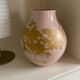 Ceramic vase XXL Jonsberg pink and gold Hella Jongerius Ikea vintage