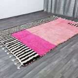 Berber rug in natural wool, size 200 x 300 cm