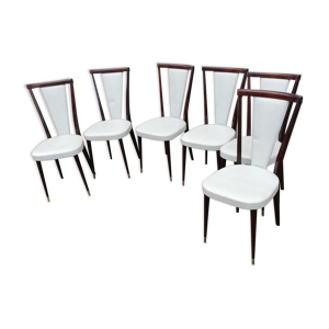 Set de 6 chaises vintage