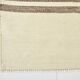 6x9 Cream & Brown Contemporary Vintage Kilim Rug, 184x282Cm