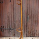 Portemanteau perroquet mural en demi style Thonet, 1900