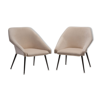 Pair of EWA upholstered armchairs from 1960/1970