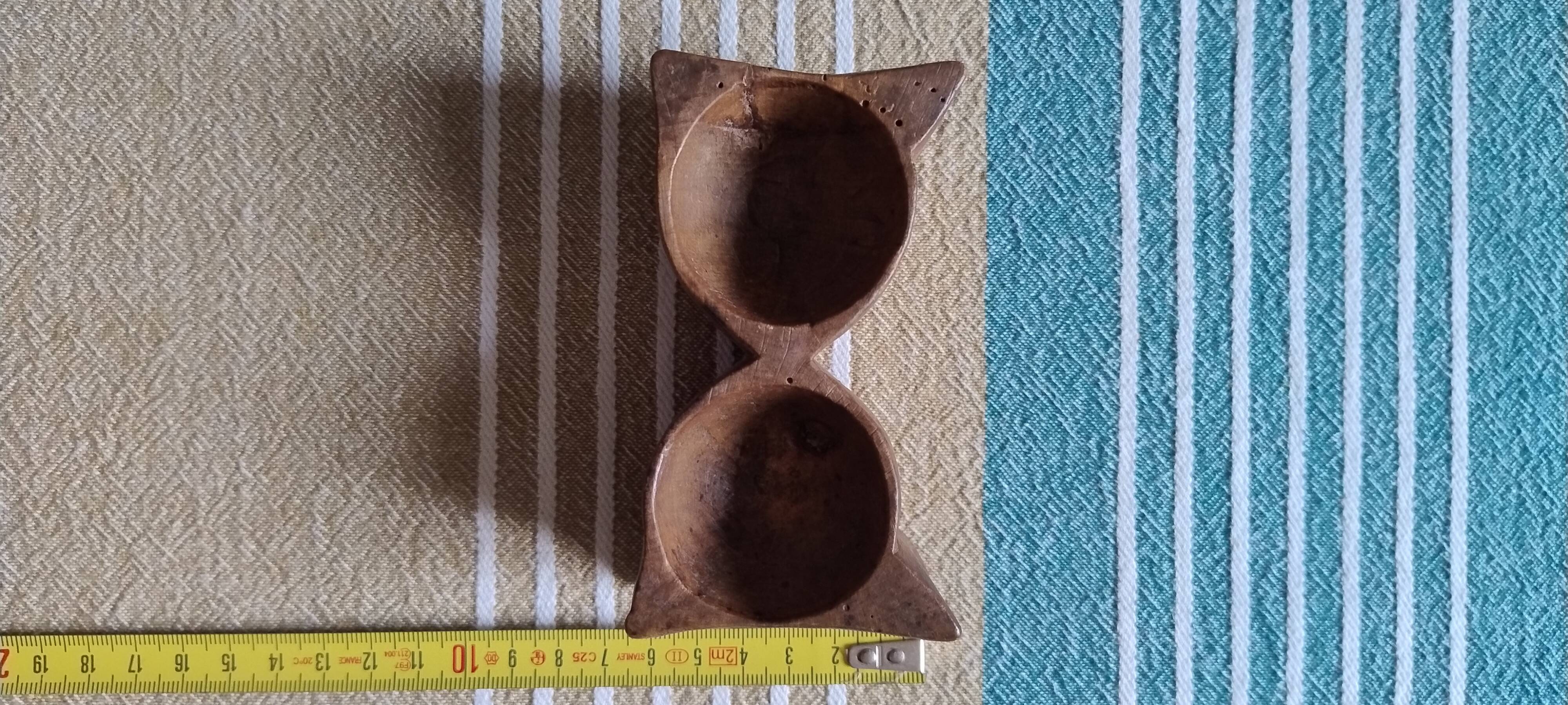 Salt and pepper shakers in wood