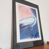 Lithograph signed Paul Vexiau