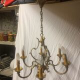 Bronze chandelier 6 branches